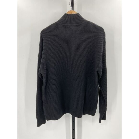 Quince Black Men's Sweater. Cashmere - Picture 3 of 3